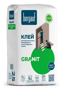 Bergauf Keramik Granit 25 кг клей для керамогранита, природного и искусственного камня