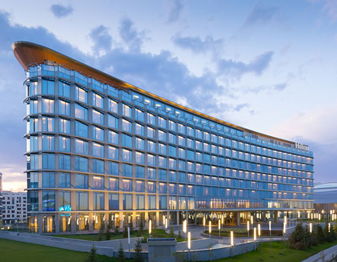 Hilton отель на экспо (BI Group АБК Курылыс)