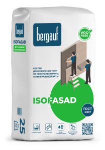 Bergauf Isofasad 25 кг клей для плит из пенополистирола