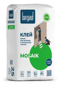 MOSAIK Клей белый для мозаики и прозрачной плитки